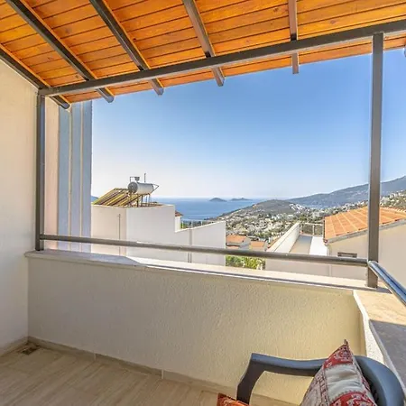 3 Bedroom With Large Pool Area And Top Floor Panoramic Views Villa Kas